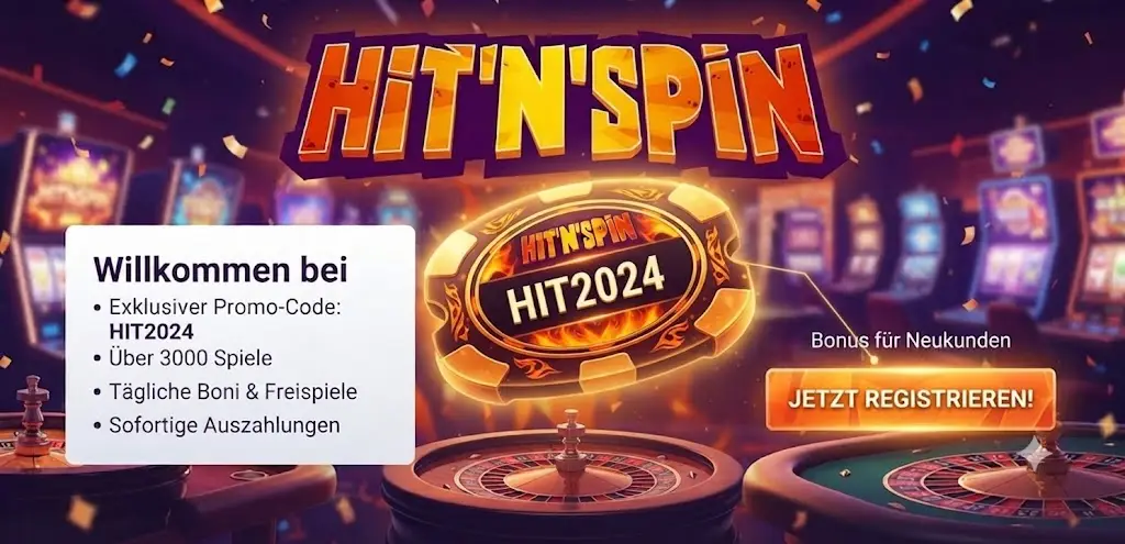 HitnSpin Casino Promo-Code eingeben