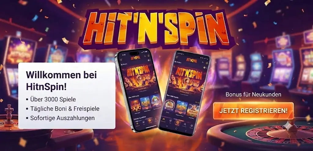 HitnSpin mobile App Übersicht