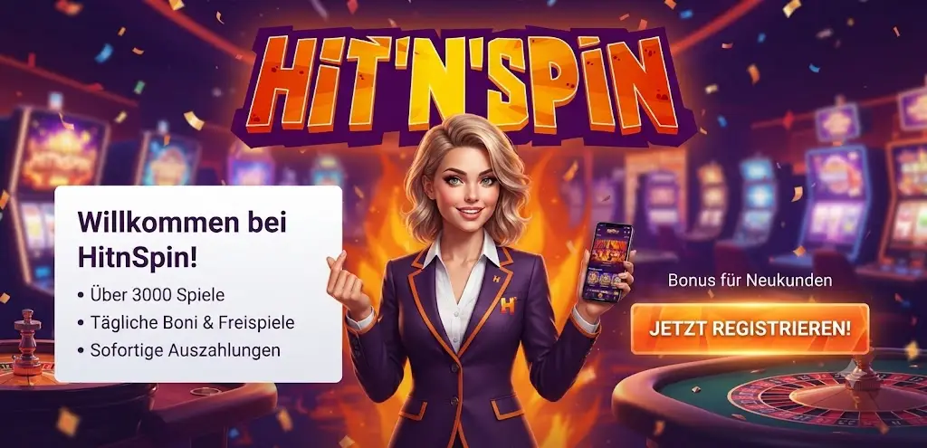 HitnSpin Casino Startseite
